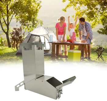 Camping Kachel Draagbare Houtgestookte Backpacken Stove Lichtgewicht Alcohol Kachel Voor Outdoor Koken Wandelen Picknick Reizen