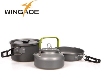 Camping Keukengerei Servies Voor Toerisme Picknick Kampvuur Gerechten Frituren Pot Pan Wandelen Outdoor Waterkoker Koken Set Kookgerei Toerisme