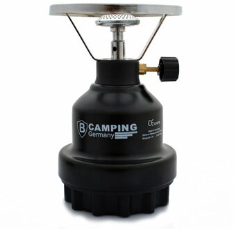 Camping kookpit/kookstel met gasbrander - 18.5 x 12 x 12 cm - 670 gram - Kookbranders