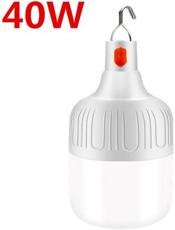 Camping Licht Oplaadbare Led Gloeilamp Afstandsbediening Draagbare Licht Nood Avondmarkt Verlichting Outdoor Licht Camping Thuis 40W