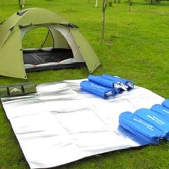 Camping Mat Tent Matras Waterdicht Aluminiumfolie Eva Inklapbare Slapen Picknick Strand Pad Outdoor Mat Multi-Size 200x150CM