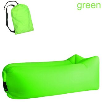 Camping Opblaasbare Sofa Lui Tas 3 Seizoen Ultralight Slaapzak Luchtbed Opblaasbare Sofa Lounger Trending Producten groen