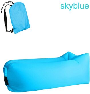 Camping Opblaasbare Sofa Lui Tas 3 Seizoen Ultralight Slaapzak Luchtbed Opblaasbare Sofa Lounger Trending Producten lucht blauw
