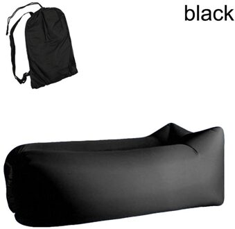 Camping Opblaasbare Sofa Lui Tas 3 Seizoen Ultralight Slaapzak Luchtbed Opblaasbare Sofa Lounger Trending Producten zwart