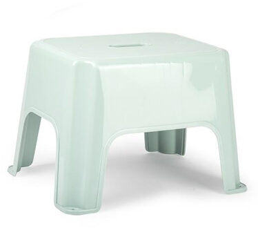 Camping opstapje voor camper of caravan - mintgroen - kunststof - 40 x 30 x 28 cm