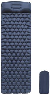 Camping Slapen Pad Lichtgewicht Zelfopblazende Air Matras Outdoor Picknick Strand Kussen Comfortabele Outdoor Tent Slapen Pad Donkergrijs