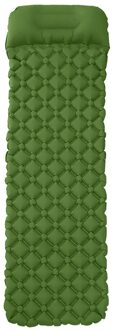 Camping Slapen Pad Opblaasbare Luchtbedden Vochtbestendige Slapen Kussen Mat Outdoor Camping Kussen Wandelen Trekking Rood