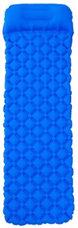 Camping Slapen Pad Opblaasbare Luchtbedden Vochtbestendige Slapen Kussen Mat Outdoor Camping Kussen Wandelen Trekking wit