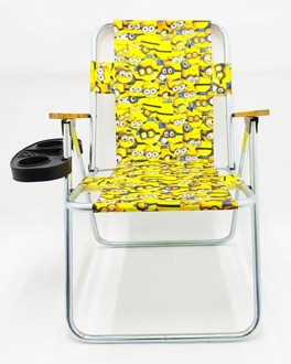 Camping Stoel Met Bekerhouder-Camping Stoel Ultralight Draagbare Opvouwbare Outdoor Vissen Stoel Wandelen Strand Picknick Leisure Equip geel