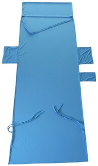 Camping Vissen Stoel Strand Bed Stoel Handdoek Lange Riem Zwembad Slapen Stoelen Handdoek Cover Met Pocket Voor Zon Outdoor Gereedschap Blauw