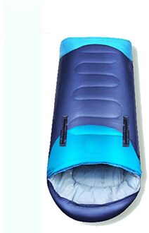Camping Wandelen Reizen Draagbare Verdikte Slaapzak Outdoor Activiteiten Accessoires donker blauw