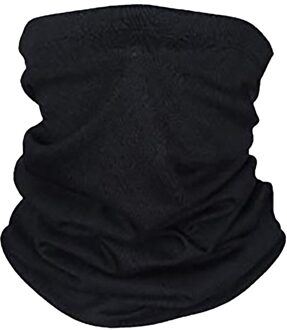 Camping Wandelen Sjaals Fietsen Sport Bandana Outdoor Hoofddoeken Rijden Hoofddeksels Mannen Vrouwen Sjaal Neck Tube Magic Sjaal zwart