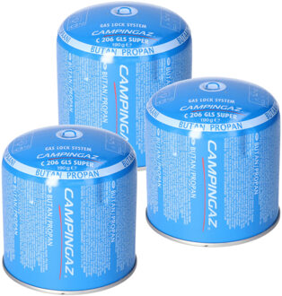 Campingaz Butaangaspatroon navulling - 3x - 190 gram - voor camping kookpit/kookstel