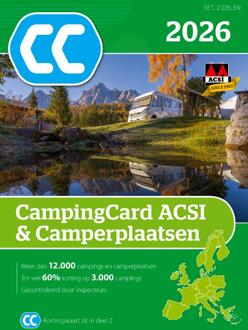 Campingcard Acsi & Camperplaatsen 2026 - Acsi Campinggids - ACSI