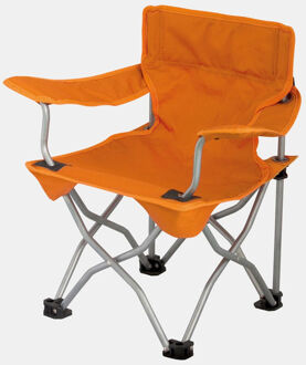 Campingstoel Ardeche junior 34 x 27 cm staal oranje