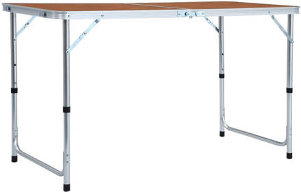 Campingtafel Inklapbaar 120x60 Cm Aluminium