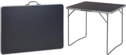 Campingtafel Inklapbaar, Donkergrijs, 80X60CM