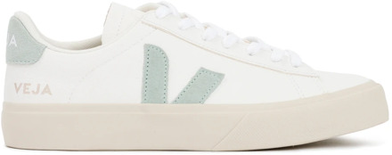 campo sneakers dames wit wit cp052485 white-matcha leer 40