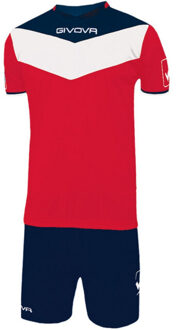 Campo voetbalset voor kinderen - maat S Rood