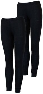 Campri Thermobroek (2-PACK) - Sportbroek - Dames - Maat L - Zwart