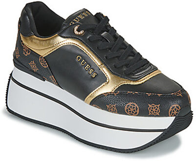 Camrio Sneakers Plateau Zwart multi - 37