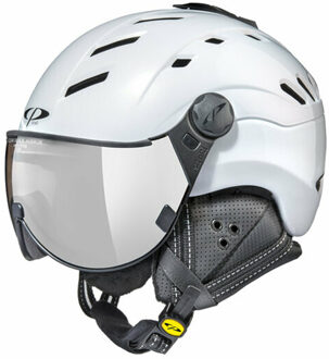 Camurai skihelm wit - single spiegel - kies uit 7 soorten !