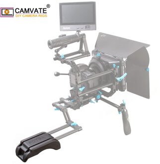 Camvate DP3000 M1Sponge Rubber Schouder Mount Pad Voor 15Mm Rod Support System (Dslr Camera/Video/Monitor /Camcorder Camera Dv/Dc