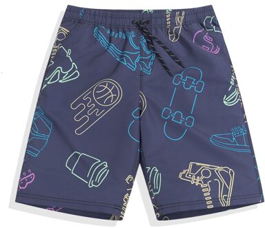 Can Be Launched Sandy Beach Pants Lovers Swimming Trunks Suit Schoolboy Easy Speed Dry Shorts Spring Swimming Seaside On