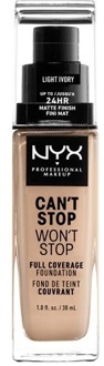 Can't Stop Won't Stop Foundation - Light Ivory