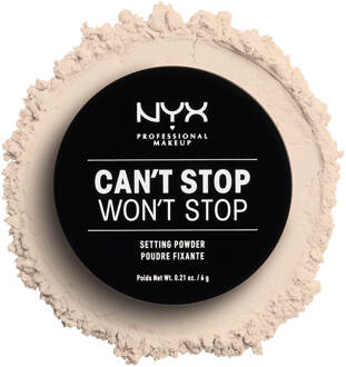 Can't Stop Won't Stop Setting Powder - Light