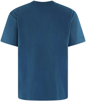 Canada Goose Heren gladstone t-shirt embroidered Blauw - M