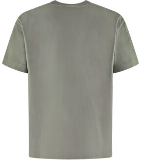 Canada Goose Heren gladstone t-shirt embroidered - maat L Groen