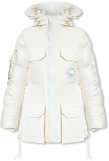 Canada Goose ‘Paradigm Expedition’ donsparka Canada Goose , White , Dames - M,Xs
