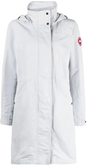 Canada Goose Puffer Jackets voor Mannen en Vrouwen Canada Goose , Gray , Dames - M,S