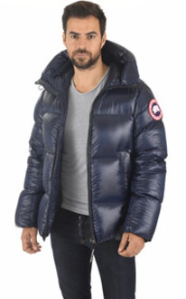 Canada Goose Puffy Crofton Puffer Jas Navy Canada Goose , Blue , Heren - L,M,S