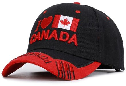 Canada Maple Leaf Caps Outdoor Borduurwerk Casual Baseball Caps Voor Mannen Hoeden Vrouwen Snapback Caps Voor Volwassen Zonnehoed RB1