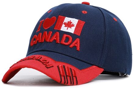 Canada Maple Leaf Caps Outdoor Borduurwerk Casual Baseball Caps Voor Mannen Hoeden Vrouwen Snapback Caps Voor Volwassen Zonnehoed RZQ