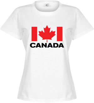 Canada Team Dames T-Shirt - Wit - M