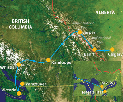 Canadian Highlights (14 dagen)