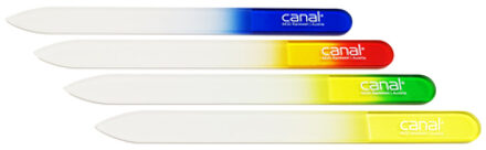 canal® gehard glazen vijl gekleurd handvat 14 cm Kleurrijk