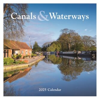 Canals & Waterways Square Wall Calendar 2025 - Calendars, Carousel