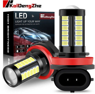 Canbus H4 H7 H8 H16 9005 9006 P13W 33SMD H11 LED Fog Lights Car Parking Bulb 5730 LED Chip Car Accessories [ 1 Year Warrenty ]
