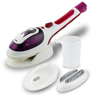 Candimill Thuis Handheld Kledingstuk Stoomboot Huishoudelijke Verticale Draagbare Stoom Mangel voor Ijzer Kleren 110 V 220 V paars 110v US type