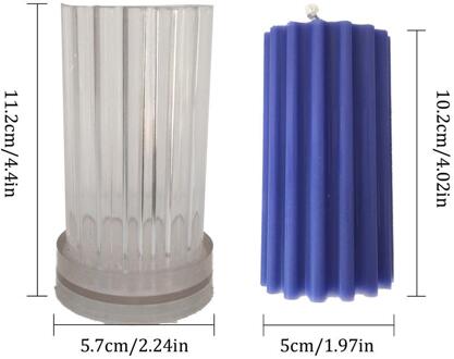 Candle Mold Silicone Mould DIY Handmade Crafts Candle Making Clay Resin Molds Aromatherapy Plastic Candle Mold Home Decoration 02