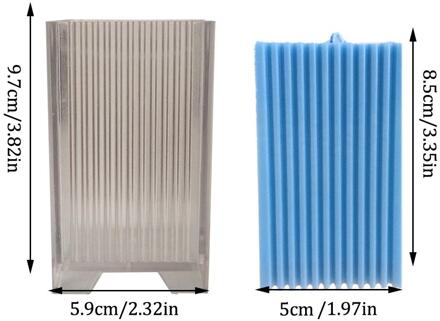 Candle Mold Silicone Mould DIY Handmade Crafts Candle Making Clay Resin Molds Aromatherapy Plastic Candle Mold Home Decoration 08