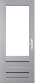 CanDo Achterdeur Ml 666 - Grijs - Gegrond - 93x201,5cm