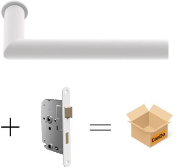CanDo Beslag En Sluitwerk Pakket Hsp 107 Sphere - 19 Min + Loopslot - Wit