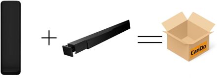 CanDo Beslag En Sluitwerk Pakket Hsp 509 Schuifkom Box+box Schuif - Zwart