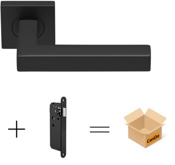 CanDo Beslag En Sluitwerk Pakket Hsp 905 Box - 16 Reg+ Loopslot - Zwart