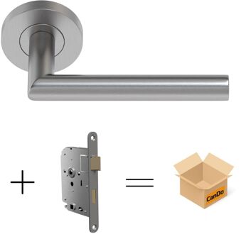 CanDo Beslag En Sluitwerk Pakket Hsp 908 Sphere - 19 Reg+ Loopslot - Rvs